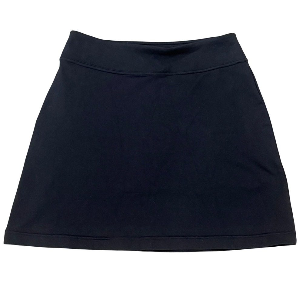 Athleta Women Black Active Skort XS Tennis Golf Running Skirt with Shorts